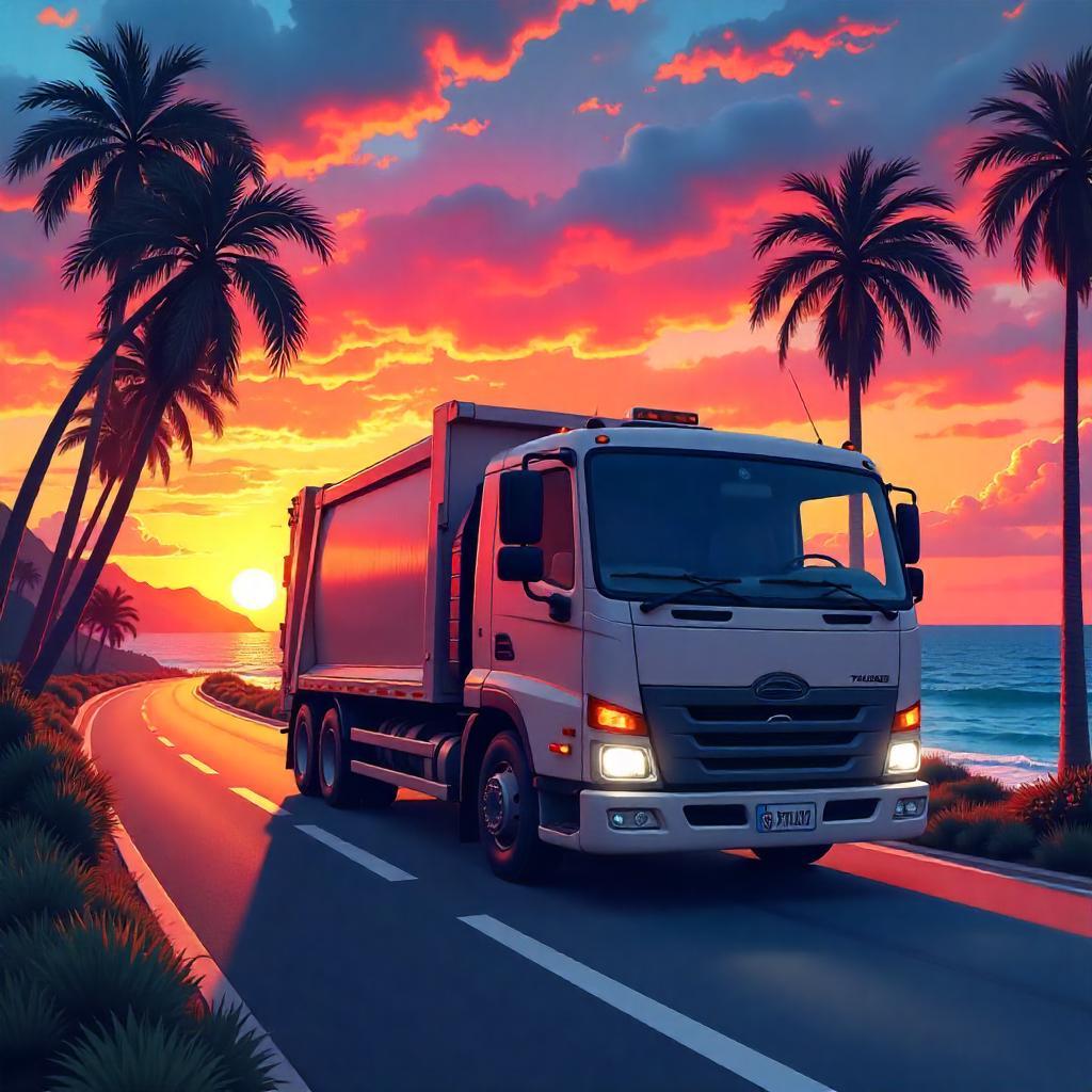 Garbage Truck Simulator Mesoamerican